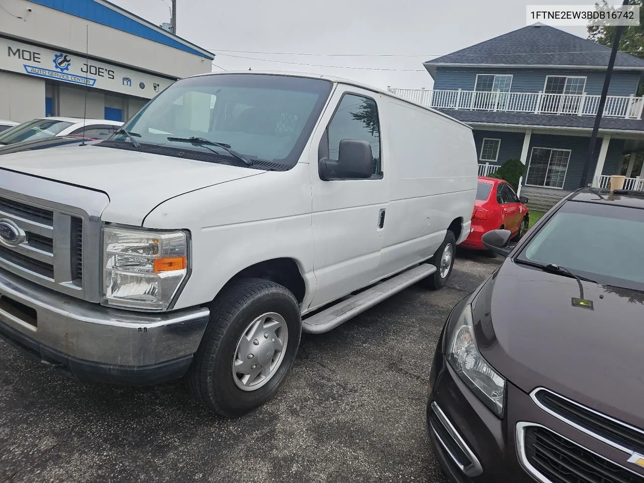 1FTNE2EW3BDB16742 2011 Ford Econoline E250 Van