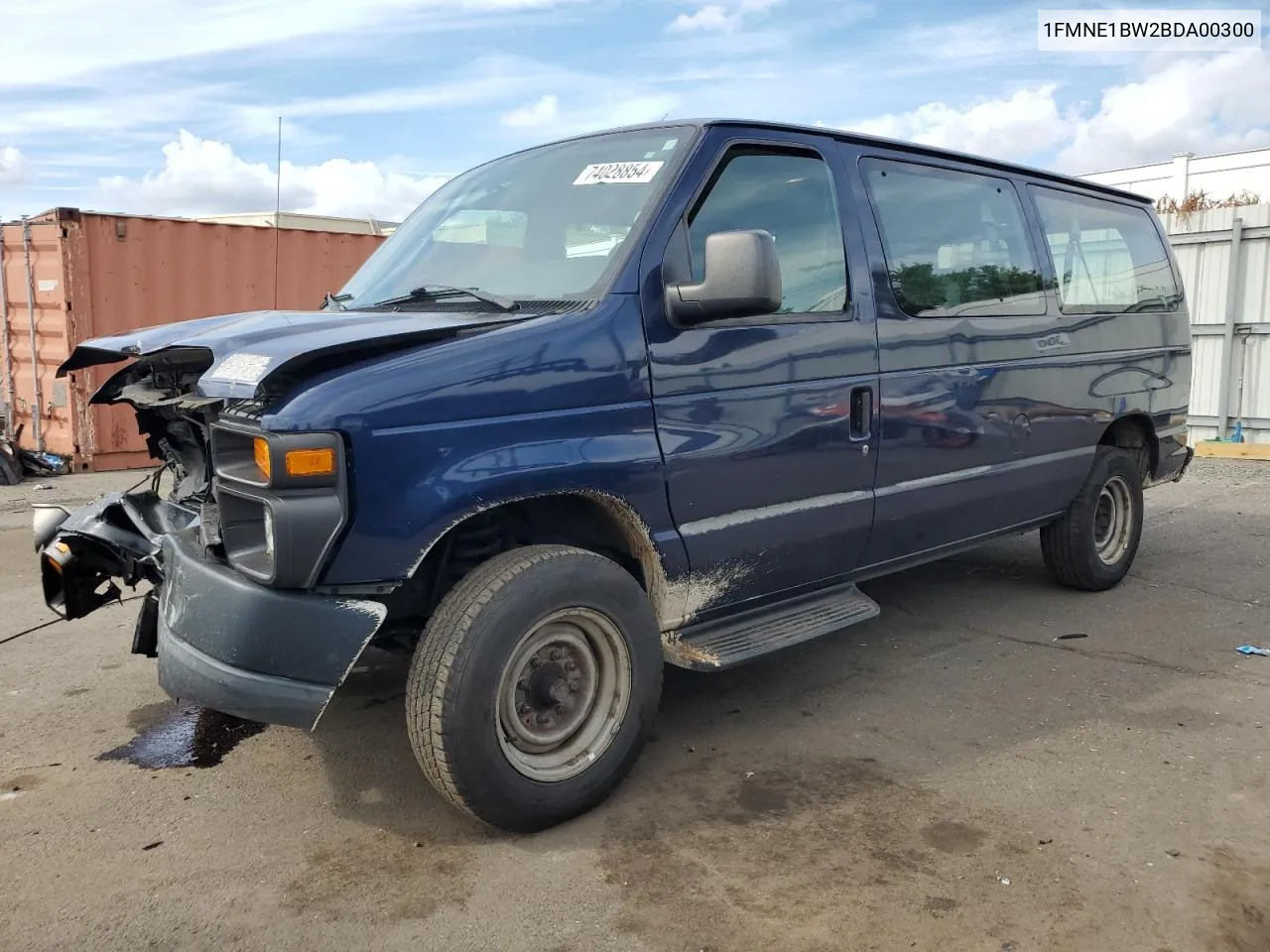 2011 Ford Econoline E150 Wagon VIN: 1FMNE1BW2BDA00300 Lot: 74028854