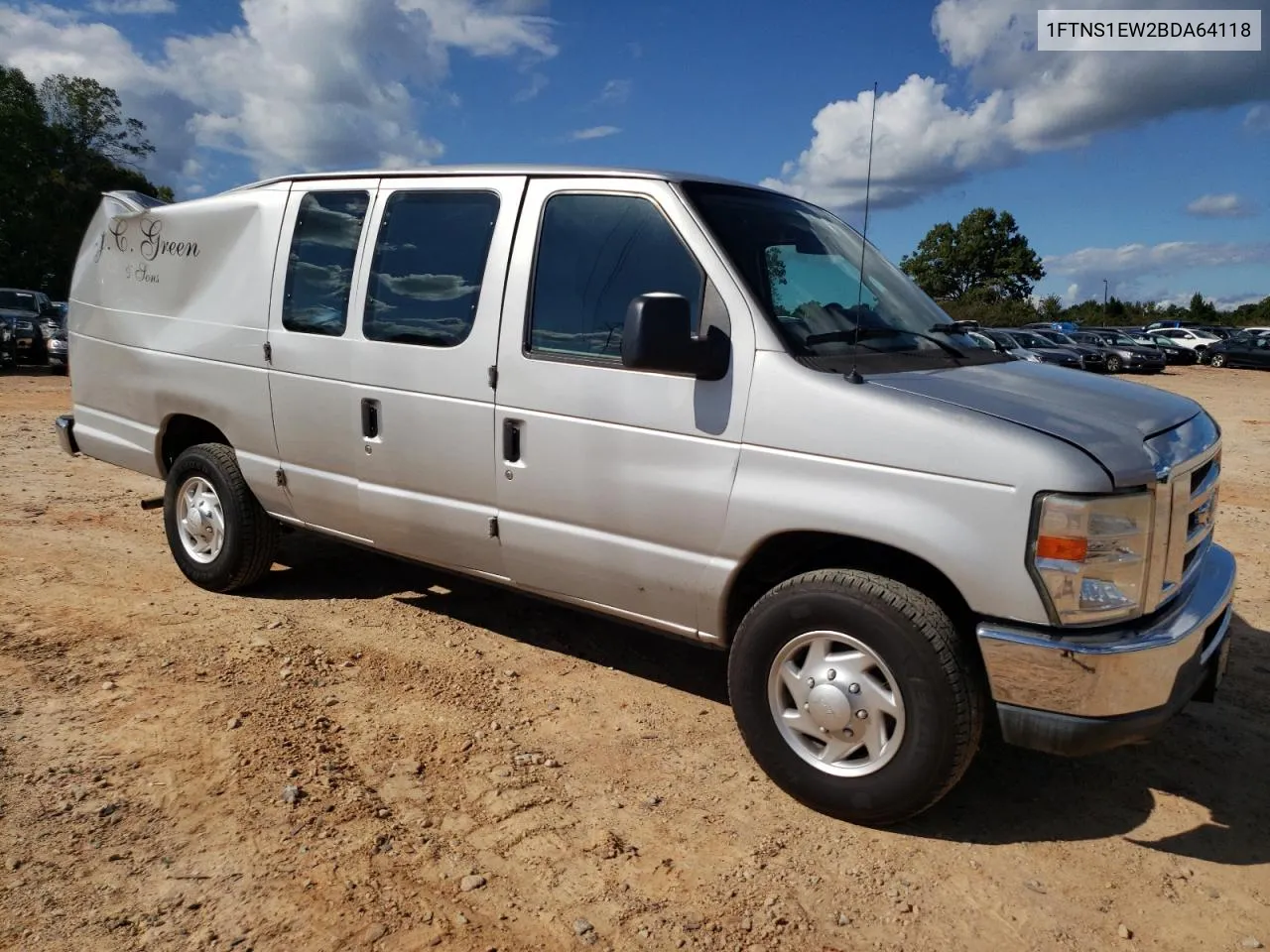 2011 Ford Econoline E150 Van VIN: 1FTNS1EW2BDA64118 Lot: 74264564