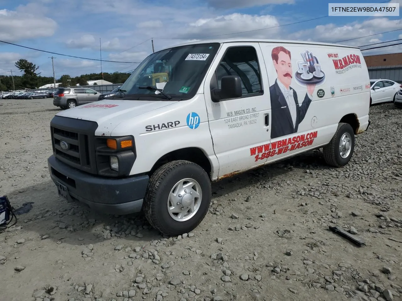 2011 Ford Econoline E250 Van VIN: 1FTNE2EW9BDA47507 Lot: 74373154