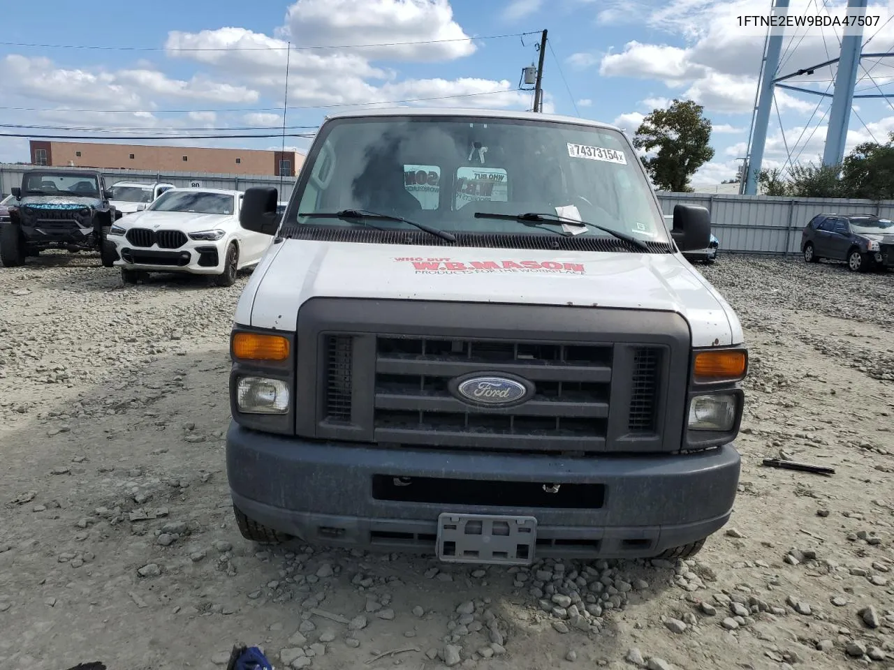 2011 Ford Econoline E250 Van VIN: 1FTNE2EW9BDA47507 Lot: 74373154