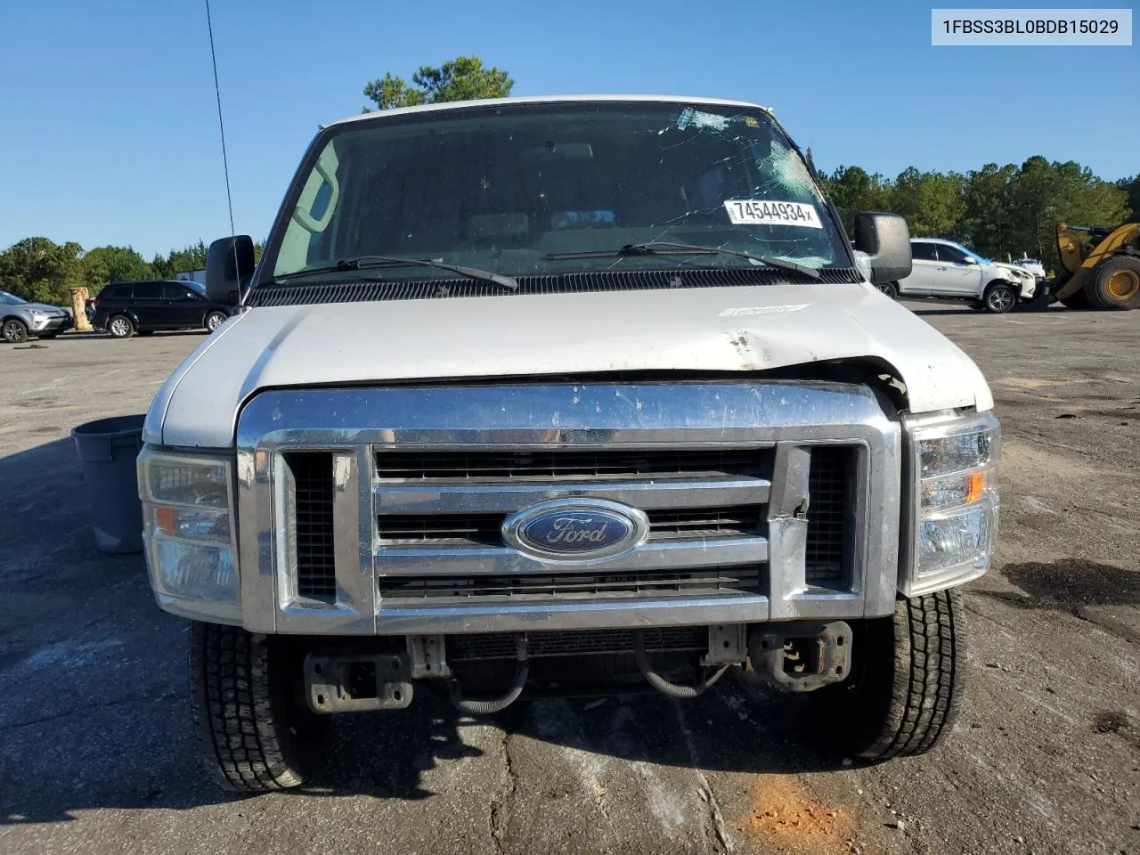 2011 Ford Econoline E350 Super Duty Wagon VIN: 1FBSS3BL0BDB15029 Lot: 74544934