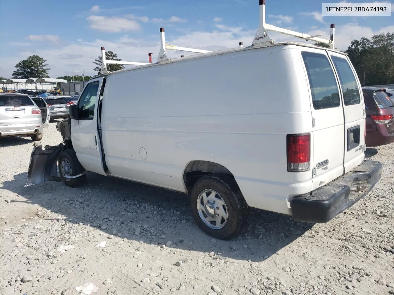 2011 Ford Econoline E250 Van VIN: 1FTNE2EL7BDA74193 Lot: 74593824