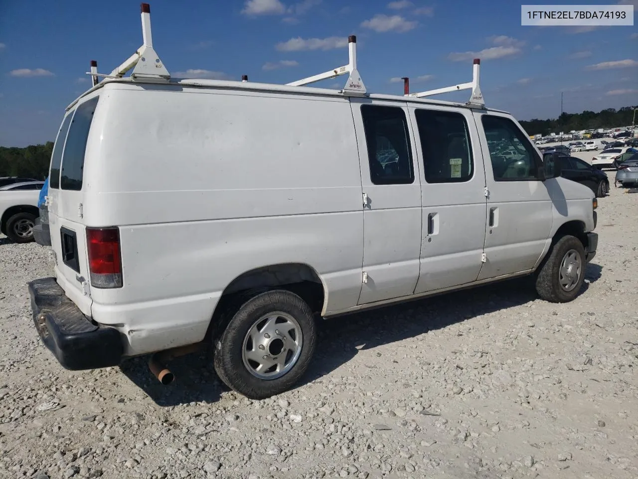 2011 Ford Econoline E250 Van VIN: 1FTNE2EL7BDA74193 Lot: 74593824