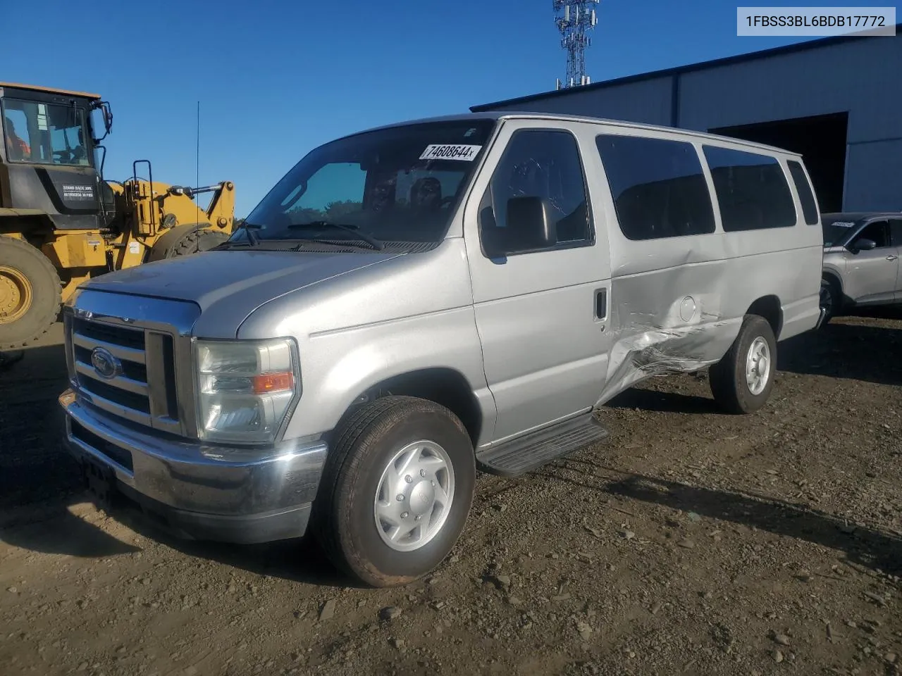 1FBSS3BL6BDB17772 2011 Ford Econoline E350 Super Duty Wagon