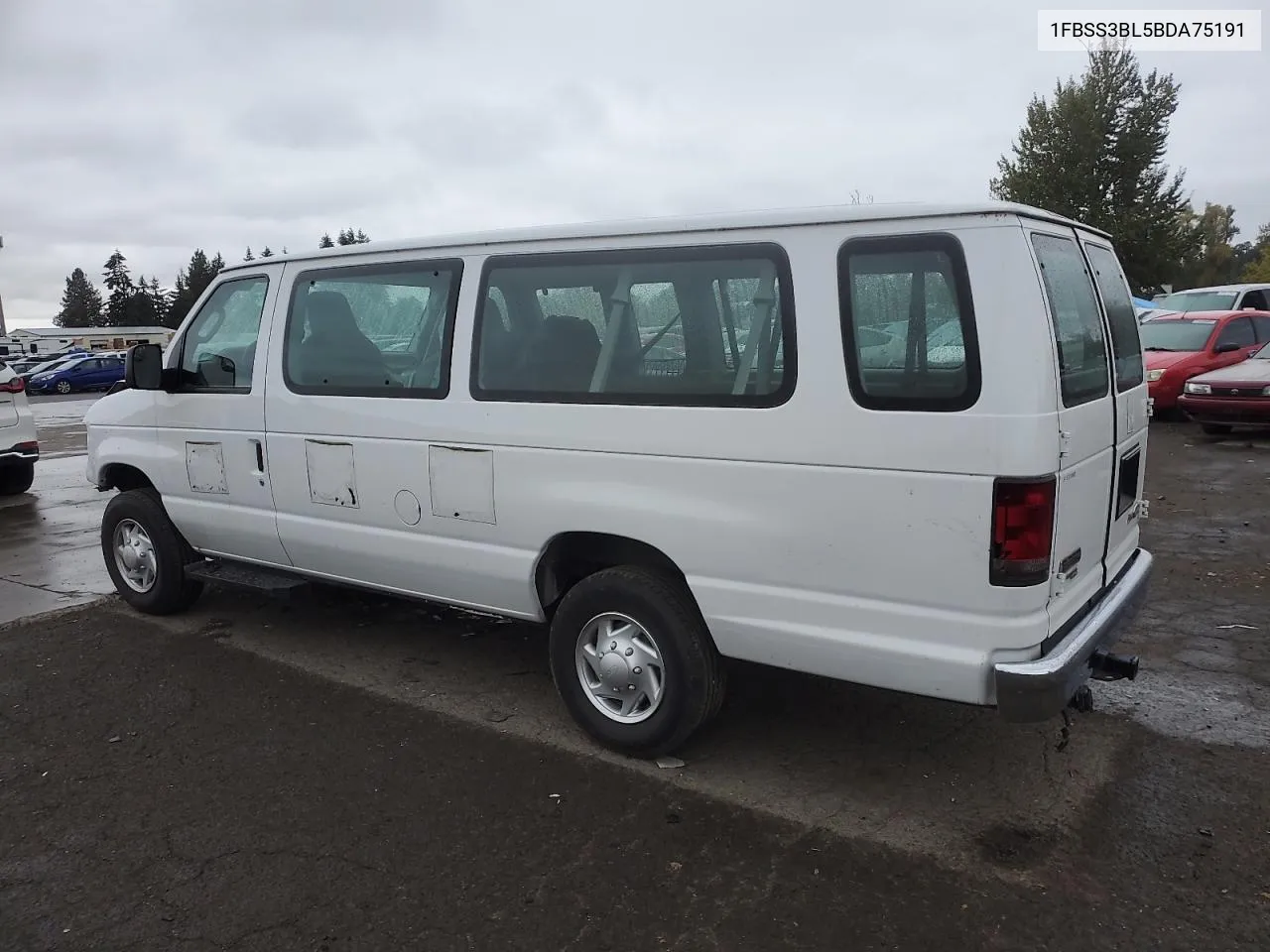 2011 Ford Econoline E350 Super Duty Wagon VIN: 1FBSS3BL5BDA75191 Lot: 75360014