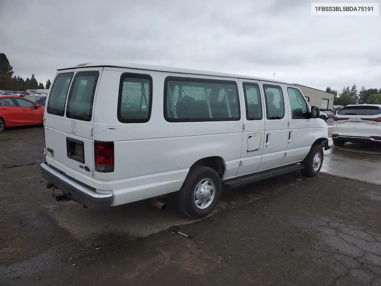 2011 Ford Econoline E350 Super Duty Wagon VIN: 1FBSS3BL5BDA75191 Lot: 75360014