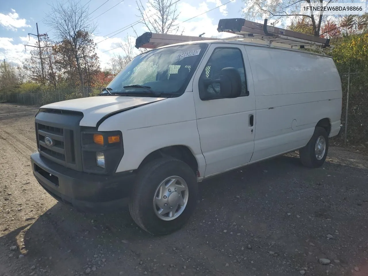 2011 Ford Econoline E250 Van VIN: 1FTNE2EW6BDA98866 Lot: 75443404