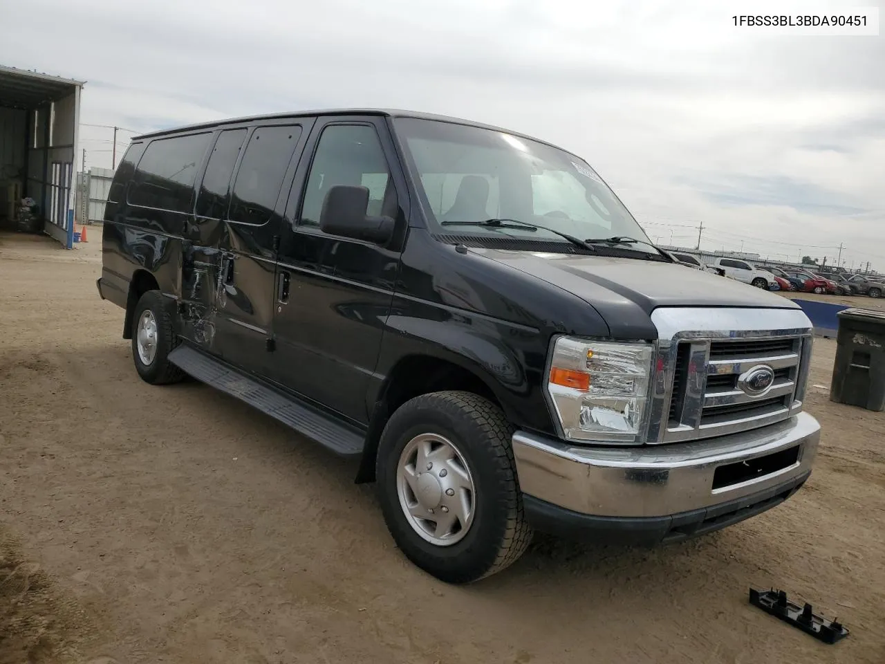 2011 Ford Econoline E350 Super Duty Wagon VIN: 1FBSS3BL3BDA90451 Lot: 75722724