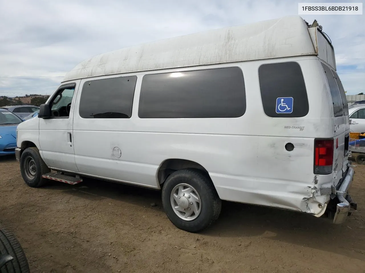 2011 Ford Econoline E350 Super Duty Wagon VIN: 1FBSS3BL6BDB21918 Lot: 75748364