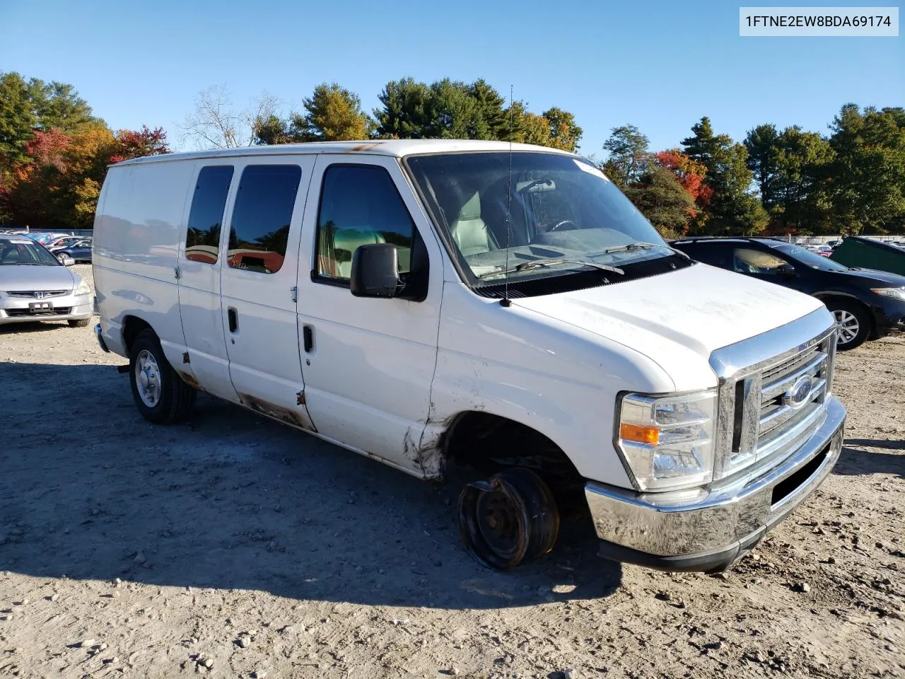 2011 Ford Econoline E250 Van VIN: 1FTNE2EW8BDA69174 Lot: 76076774