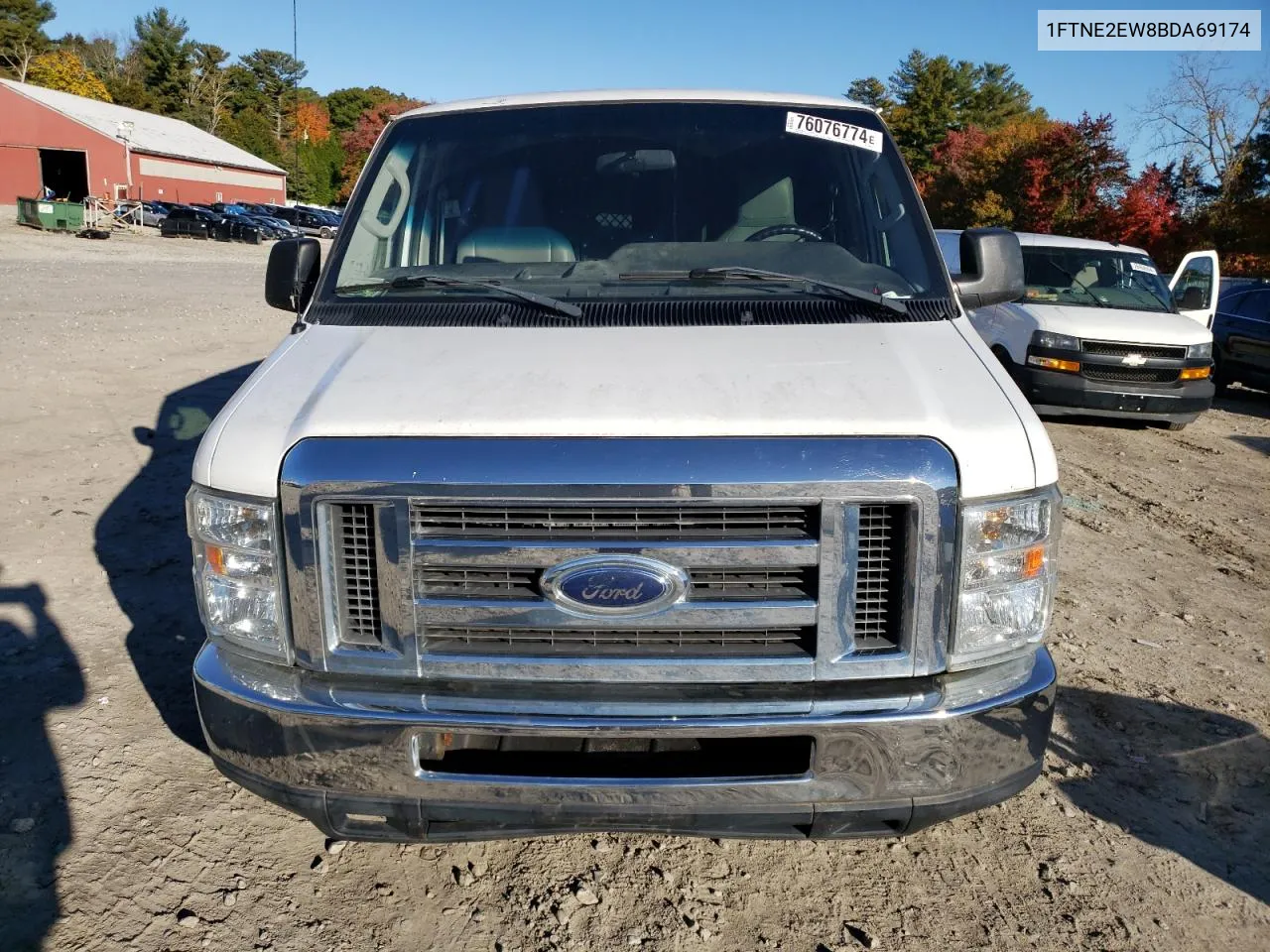 2011 Ford Econoline E250 Van VIN: 1FTNE2EW8BDA69174 Lot: 76076774