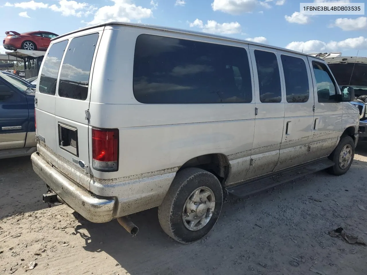 2011 Ford Econoline E350 Super Duty Wagon VIN: 1FBNE3BL4BDB03535 Lot: 77243284