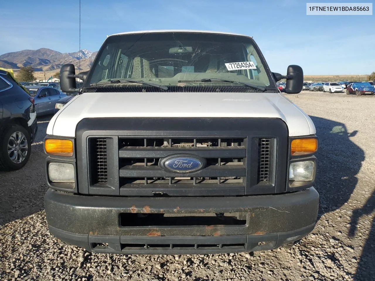 2011 Ford Econoline E150 Van VIN: 1FTNE1EW1BDA85663 Lot: 77264354