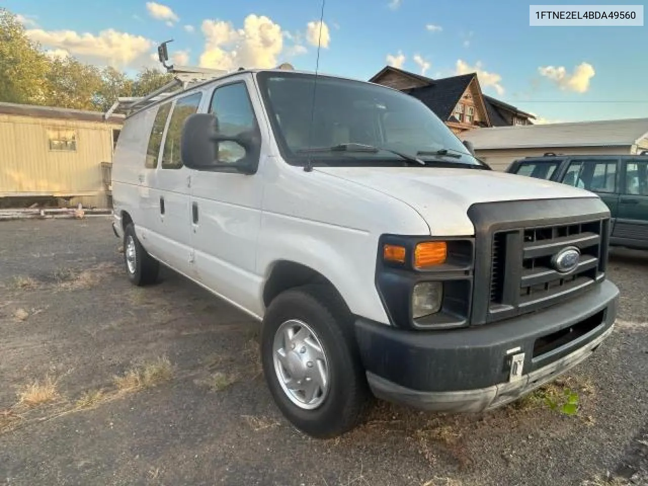 2011 Ford Econoline E250 Van VIN: 1FTNE2EL4BDA49560 Lot: 77915904