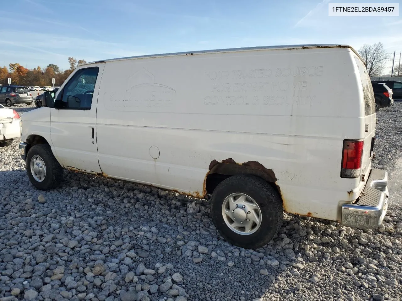 2011 Ford Econoline E250 Van VIN: 1FTNE2EL2BDA89457 Lot: 78092754