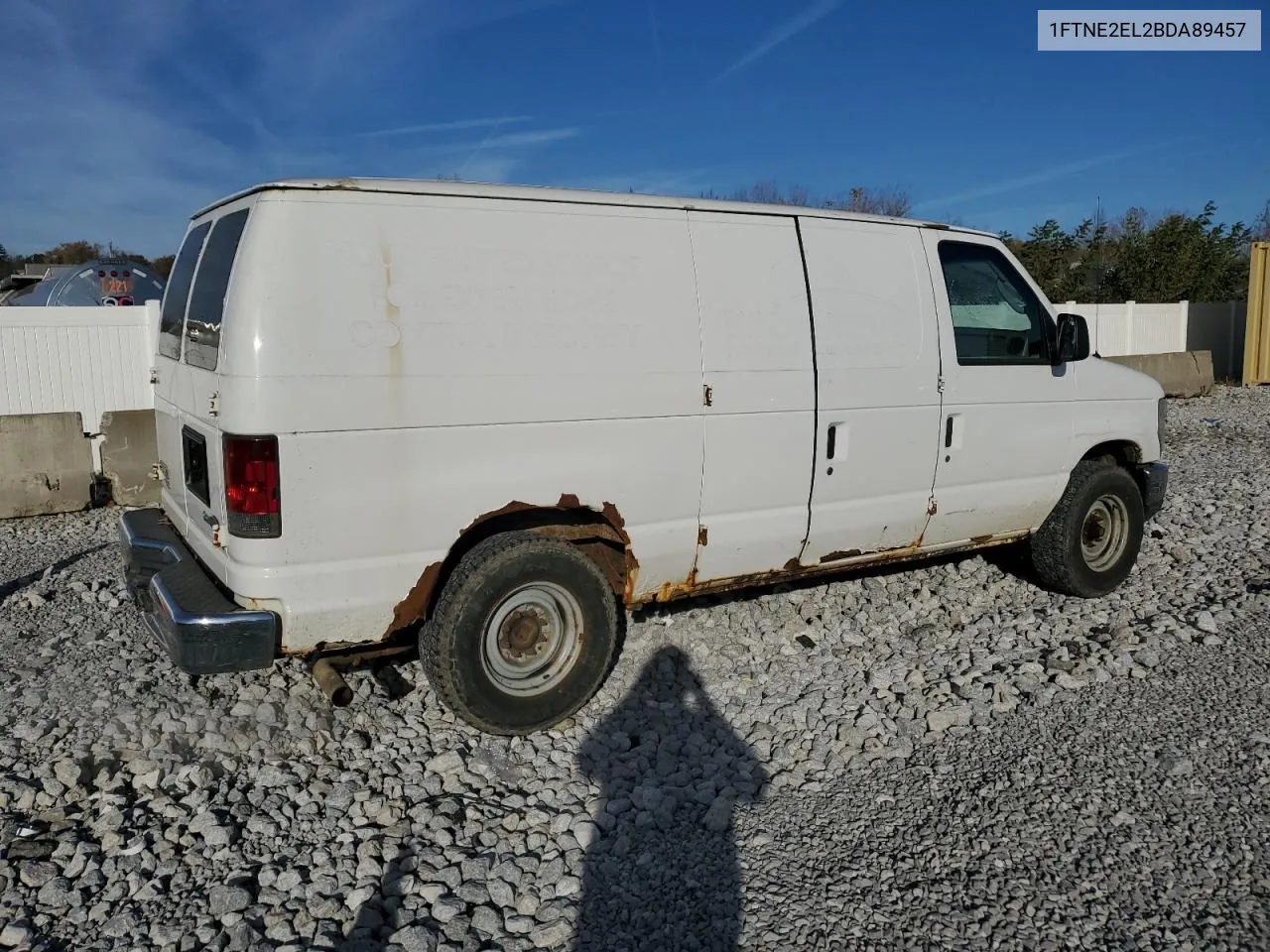 2011 Ford Econoline E250 Van VIN: 1FTNE2EL2BDA89457 Lot: 78092754