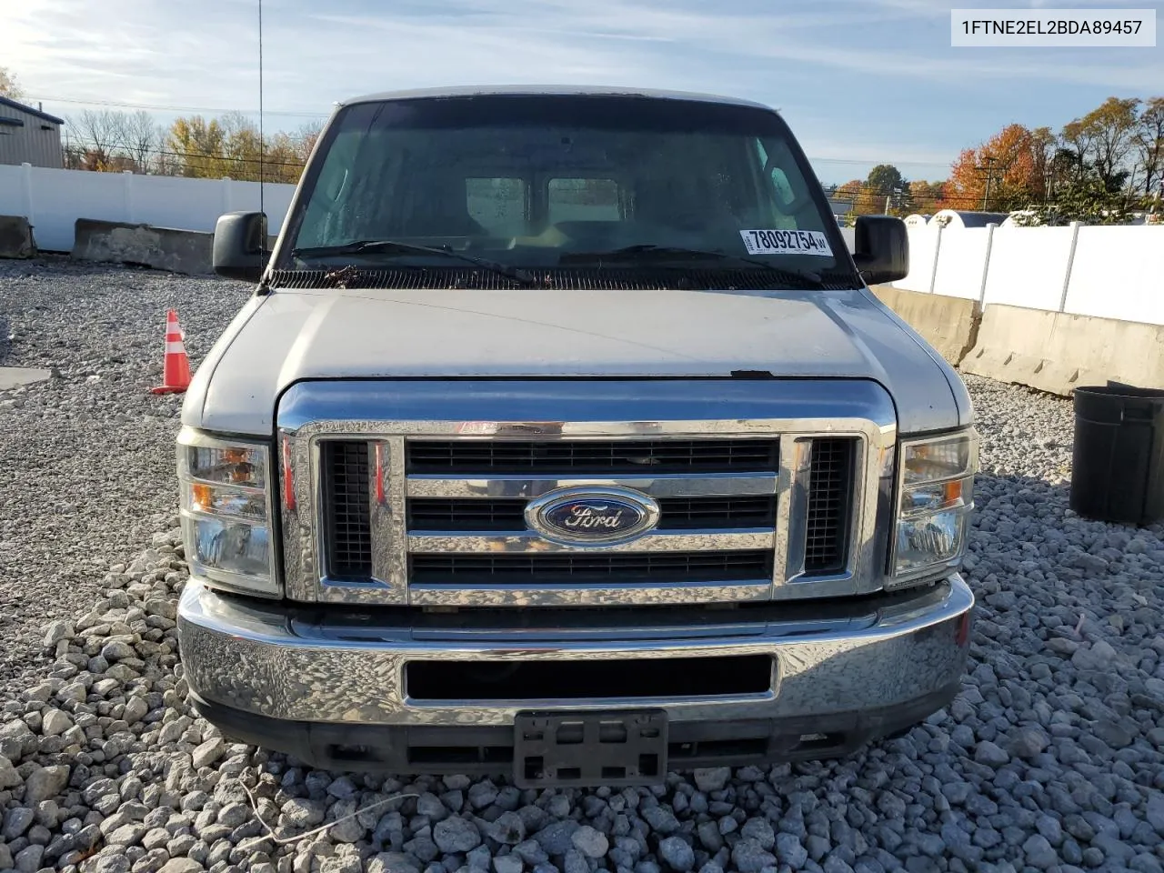 2011 Ford Econoline E250 Van VIN: 1FTNE2EL2BDA89457 Lot: 78092754