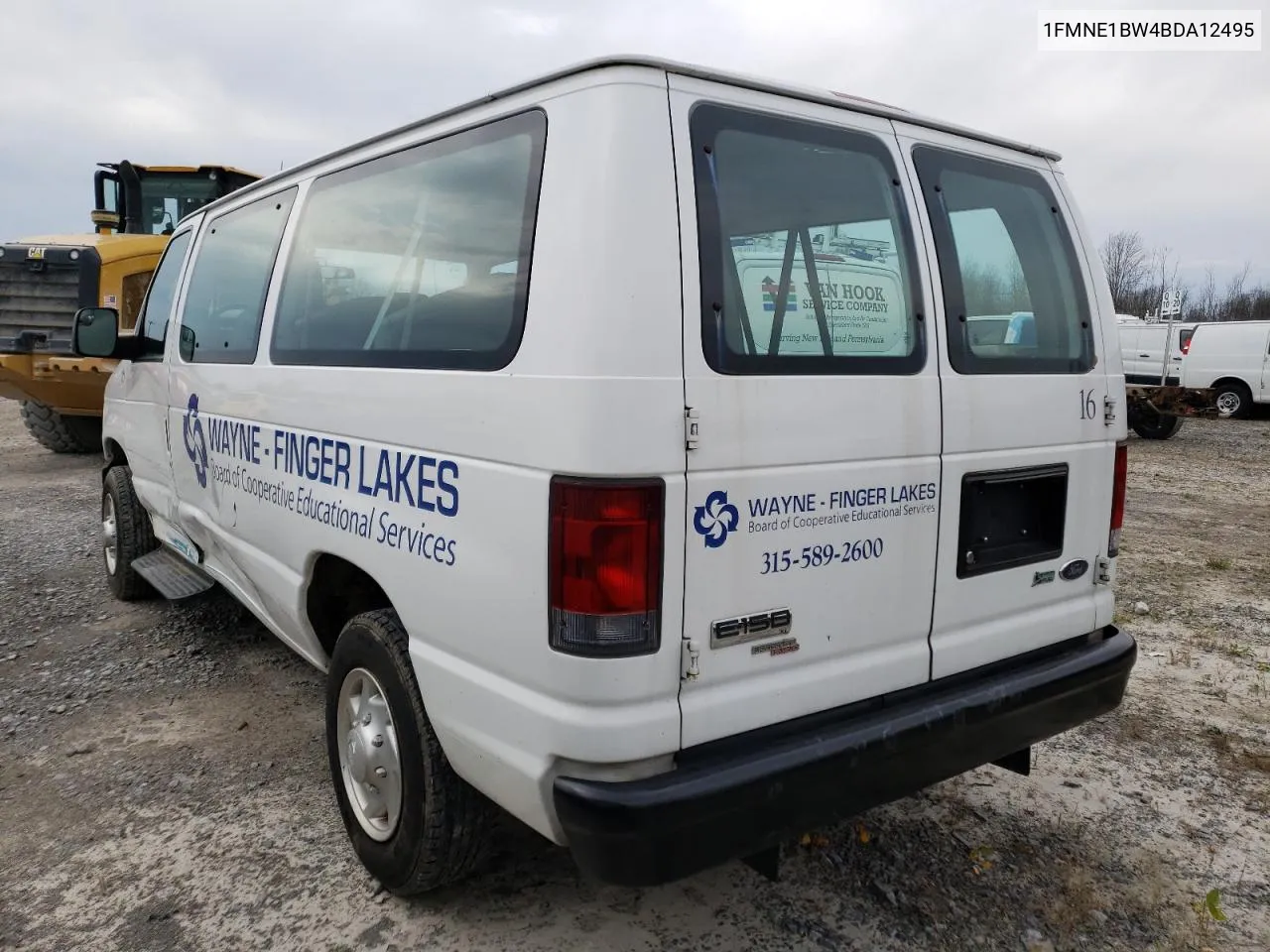 2011 Ford Econoline E150 Wagon VIN: 1FMNE1BW4BDA12495 Lot: 78237774