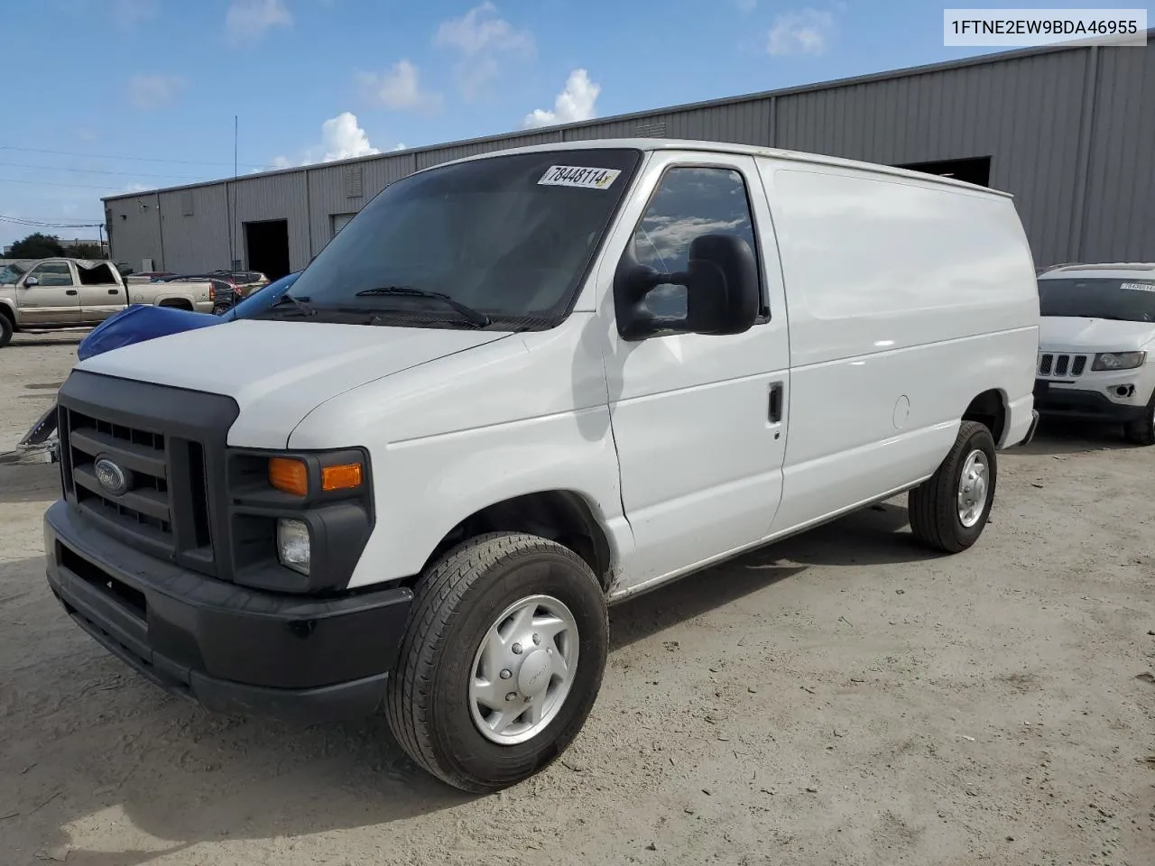 2011 Ford Econoline E250 Van VIN: 1FTNE2EW9BDA46955 Lot: 78448114