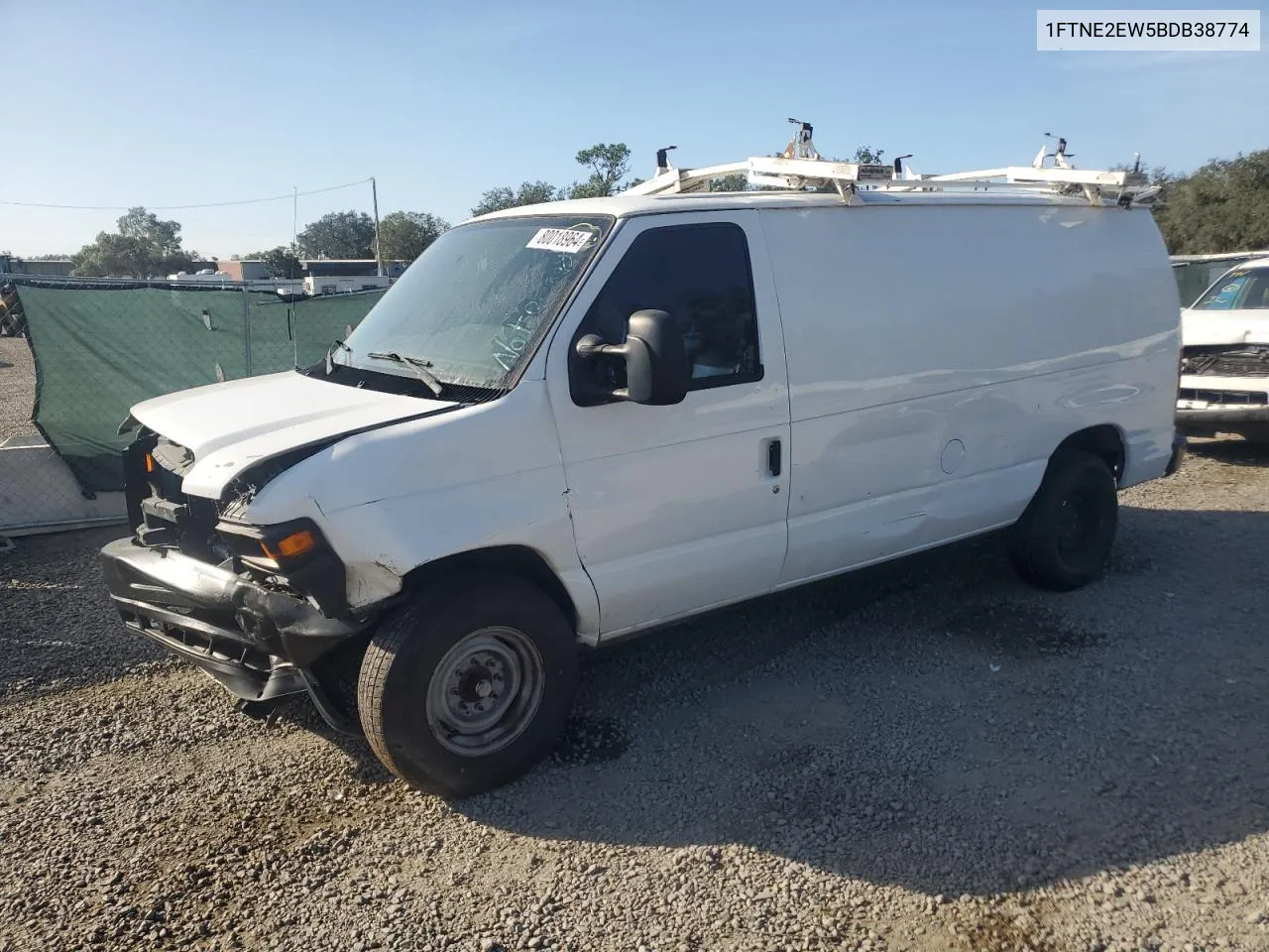 2011 Ford Econoline E250 Van VIN: 1FTNE2EW5BDB38774 Lot: 80018964