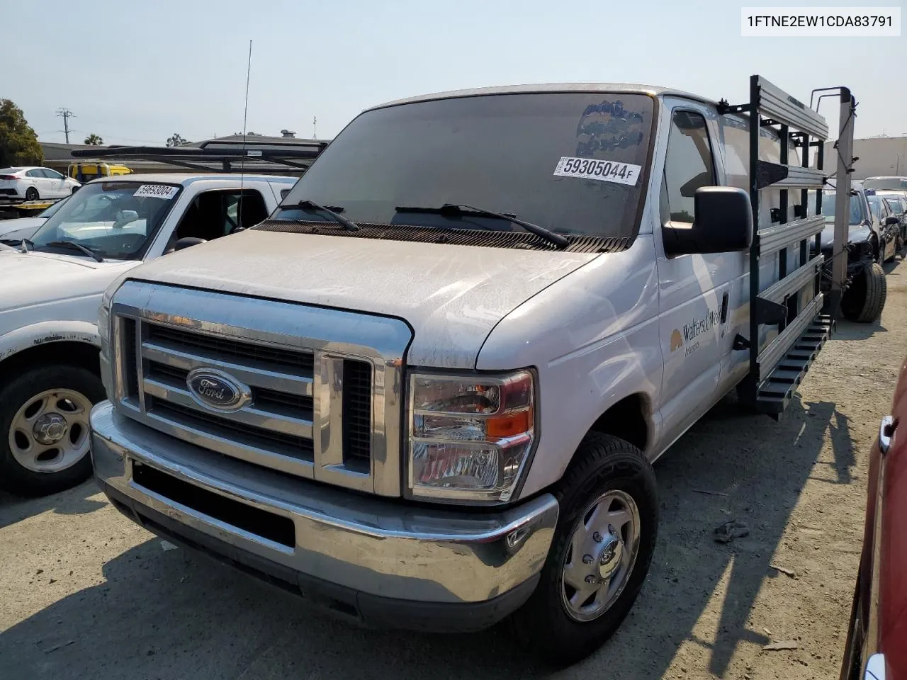 2012 Ford Econoline E250 Van VIN: 1FTNE2EW1CDA83791 Lot: 59305044