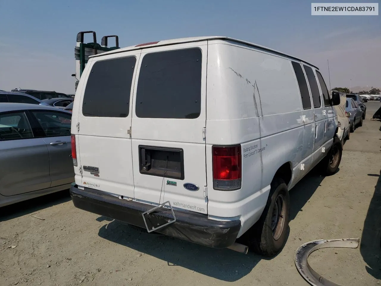 2012 Ford Econoline E250 Van VIN: 1FTNE2EW1CDA83791 Lot: 59305044