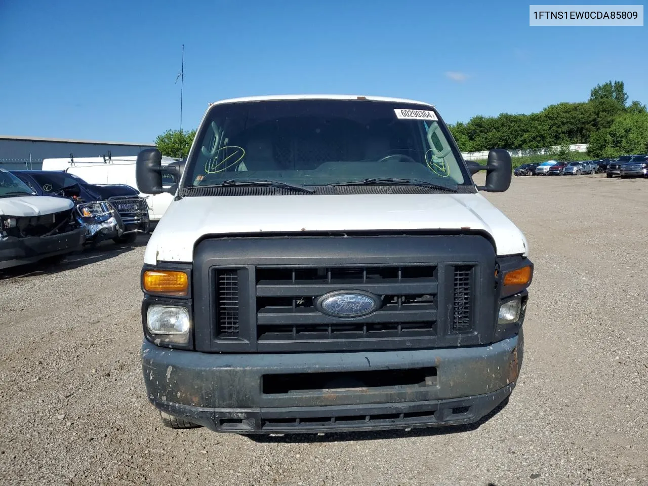 2012 Ford Econoline E150 Van VIN: 1FTNS1EW0CDA85809 Lot: 60290364