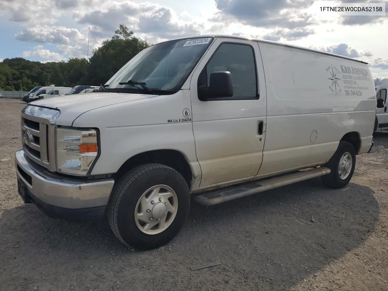 1FTNE2EW0CDA52158 2012 Ford Econoline E250 Van