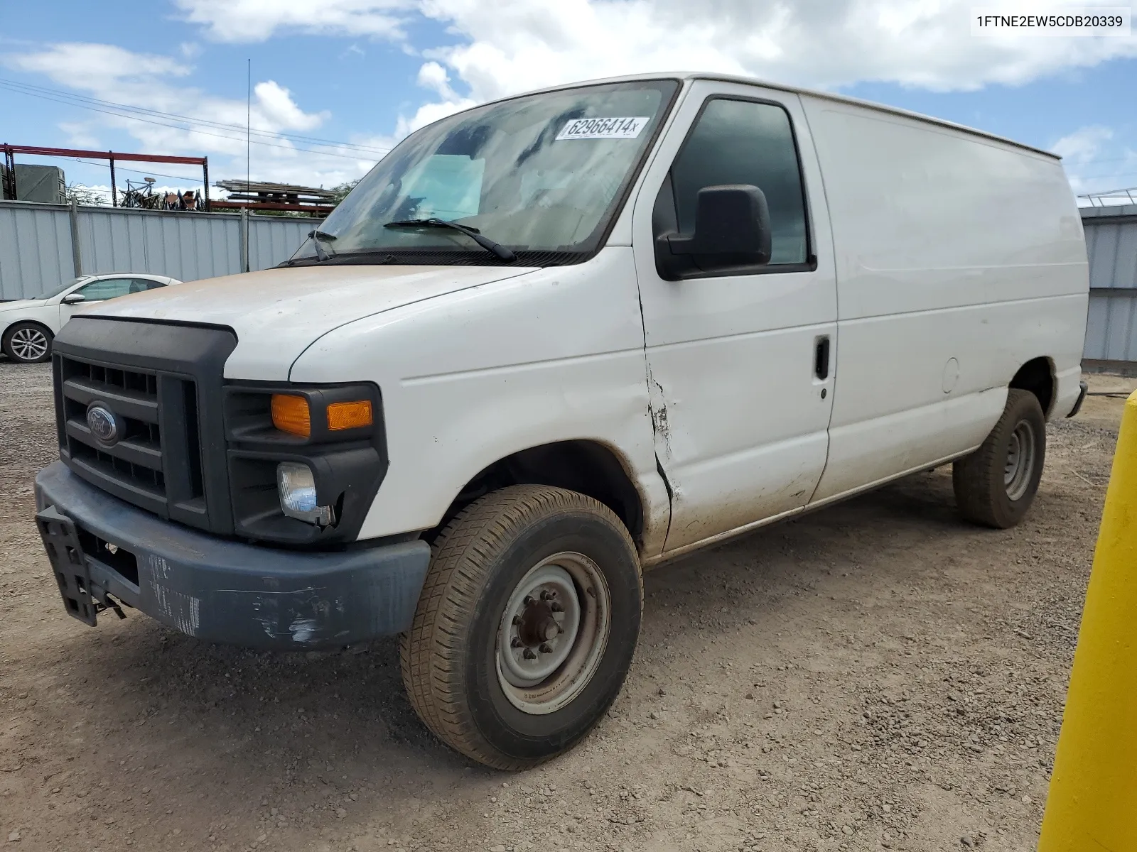 2012 Ford Econoline E250 Van VIN: 1FTNE2EW5CDB20339 Lot: 62966414