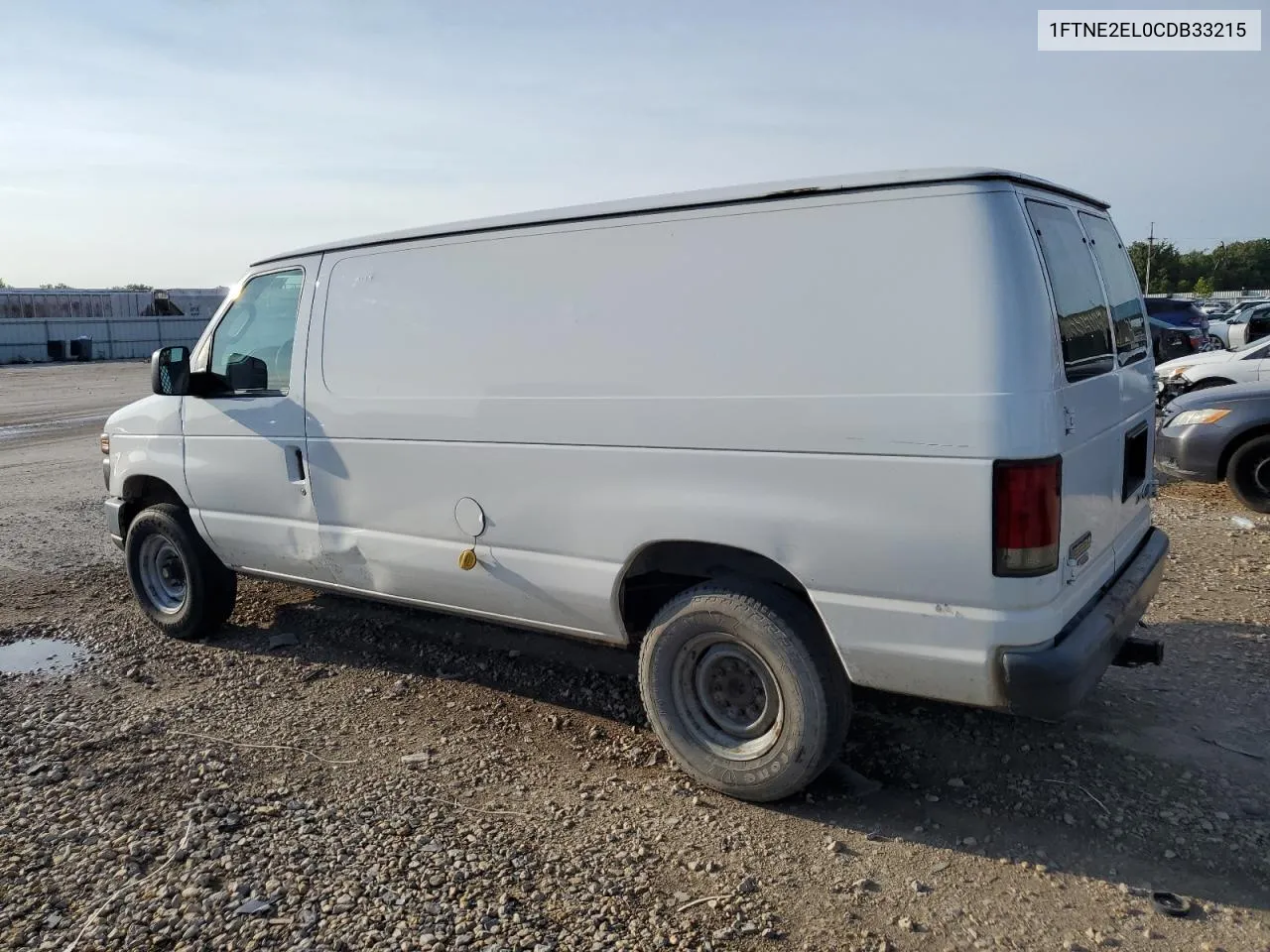 2012 Ford Econoline E250 Van VIN: 1FTNE2EL0CDB33215 Lot: 63120784