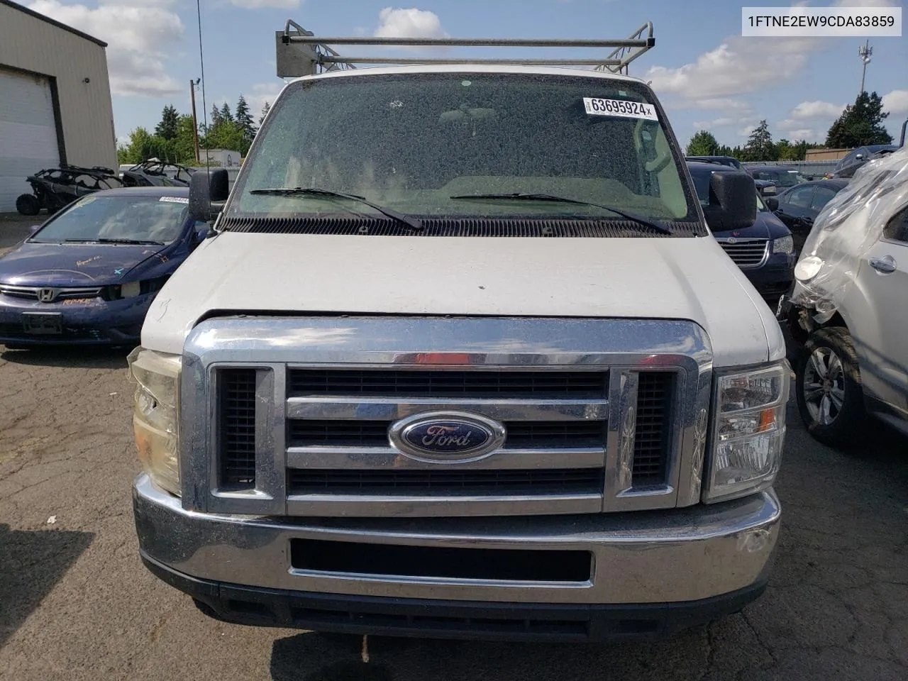 2012 Ford Econoline E250 Van VIN: 1FTNE2EW9CDA83859 Lot: 63695924