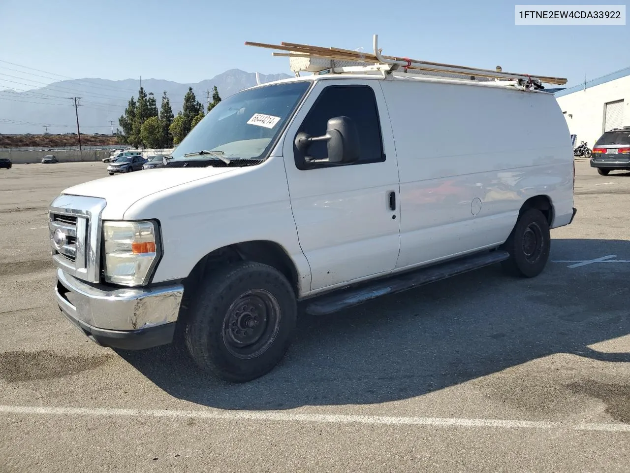 2012 Ford Econoline E250 Van VIN: 1FTNE2EW4CDA33922 Lot: 66444214