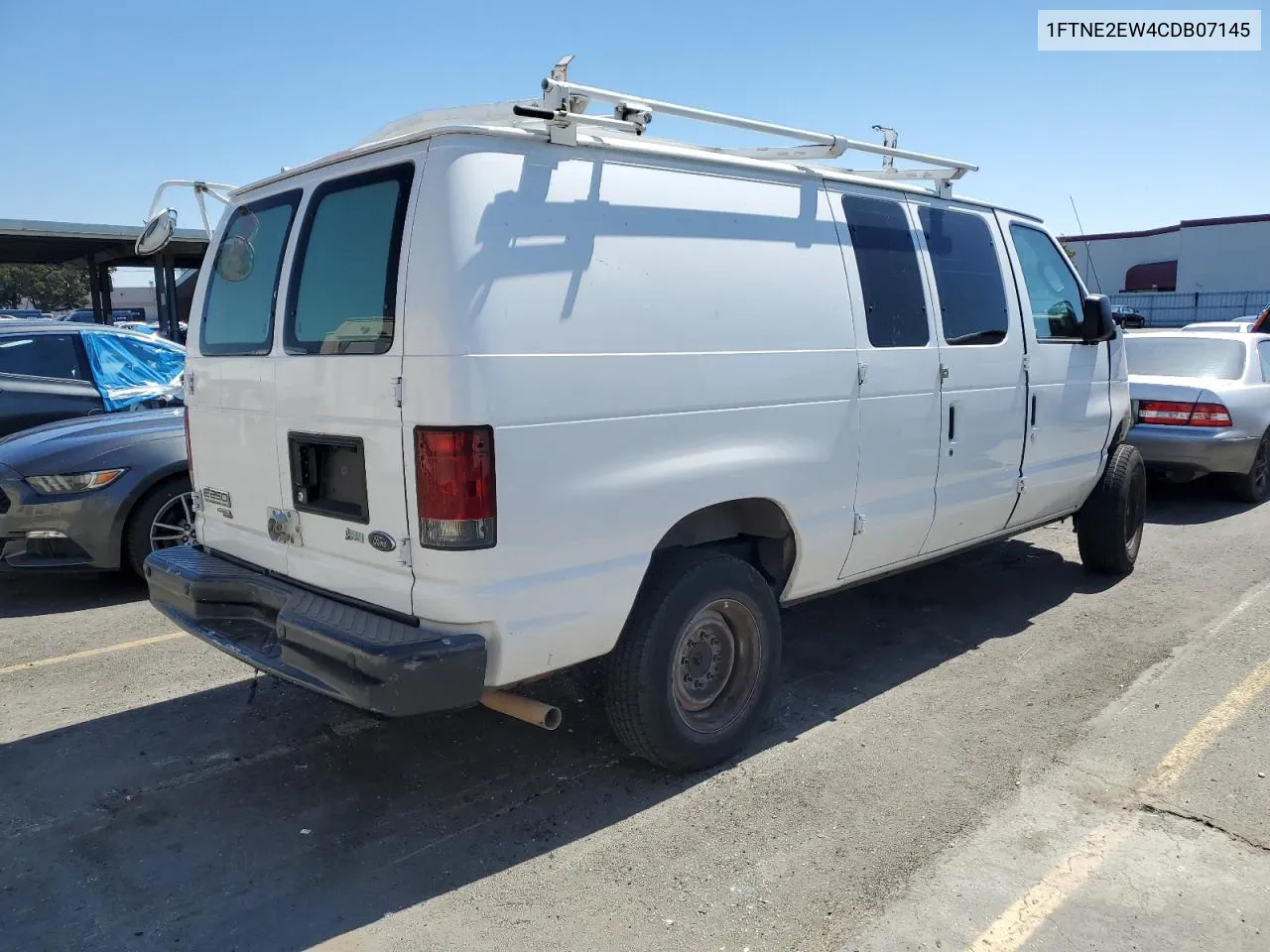 2012 Ford Econoline E250 Van VIN: 1FTNE2EW4CDB07145 Lot: 67721344