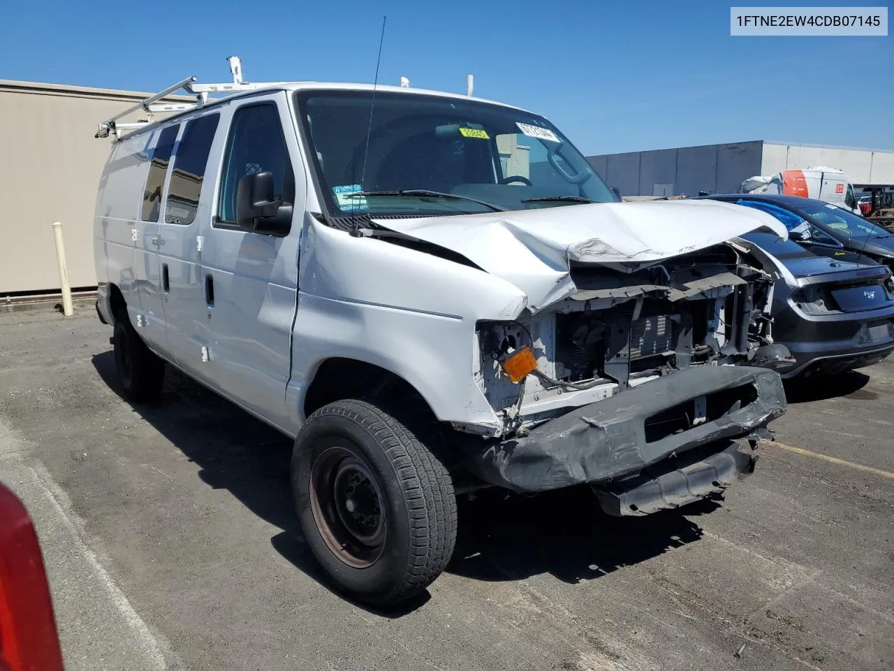 2012 Ford Econoline E250 Van VIN: 1FTNE2EW4CDB07145 Lot: 67721344