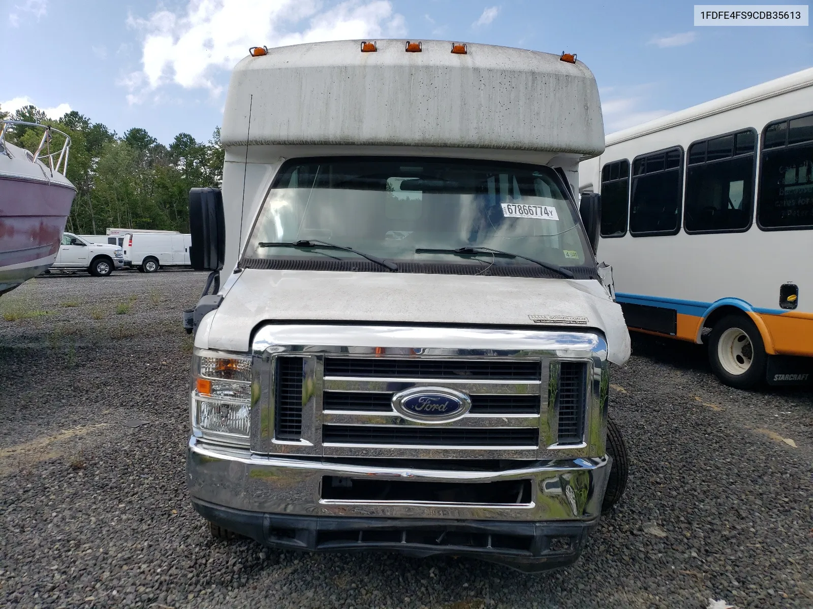 1FDFE4FS9CDB35613 2012 Ford Econoline E450 Super Duty Cutaway Van