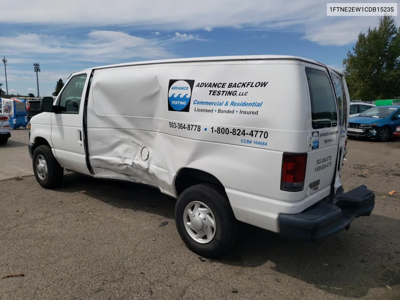 1FTNE2EW1CDB15235 2012 Ford Econoline E250 Van