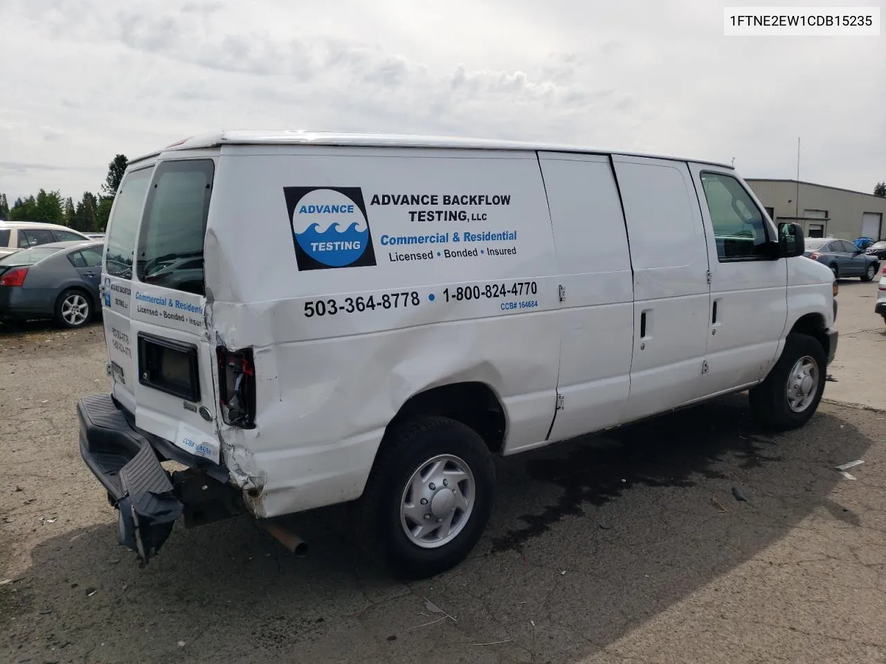 1FTNE2EW1CDB15235 2012 Ford Econoline E250 Van