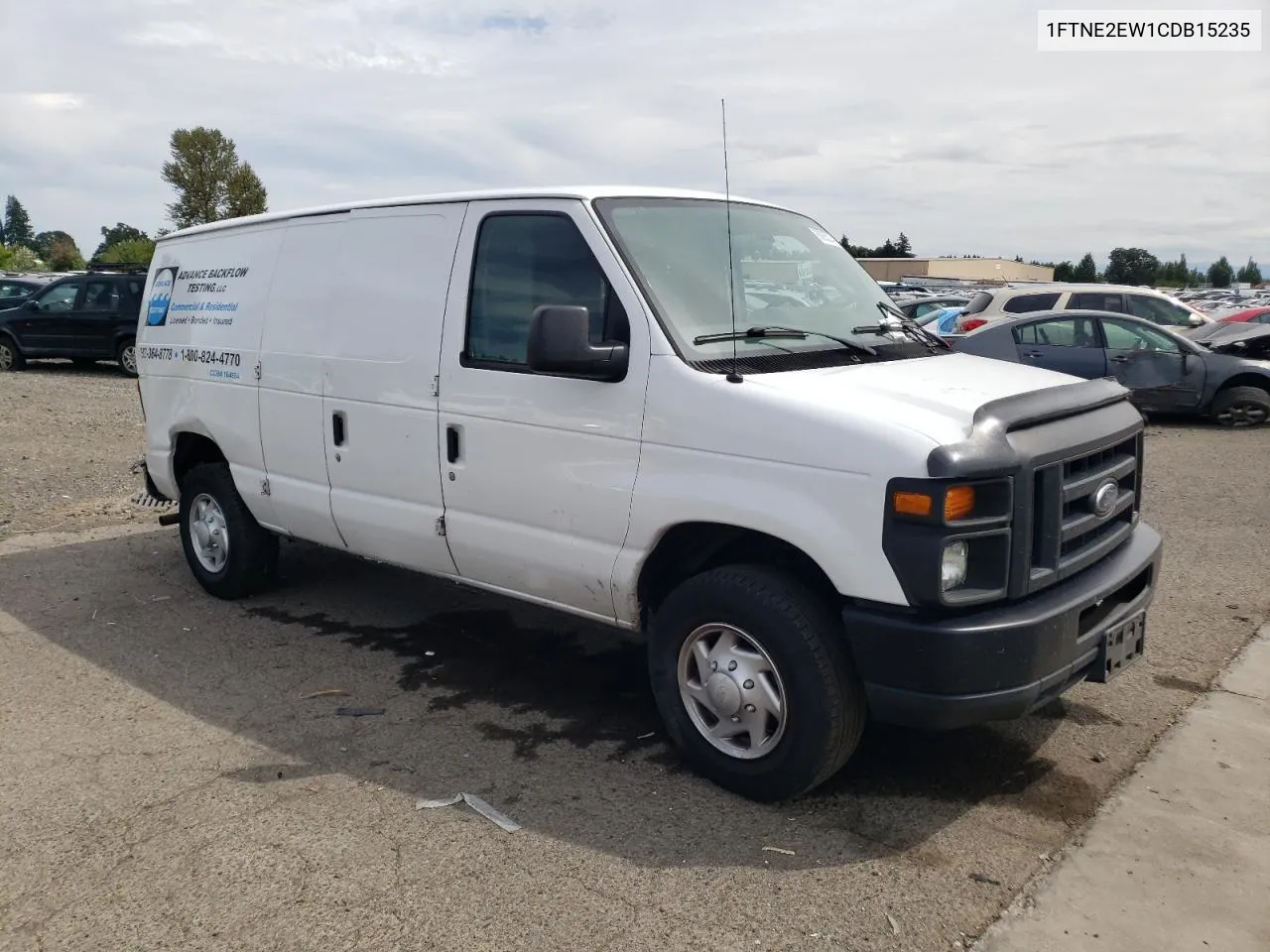 2012 Ford Econoline E250 Van VIN: 1FTNE2EW1CDB15235 Lot: 68065214