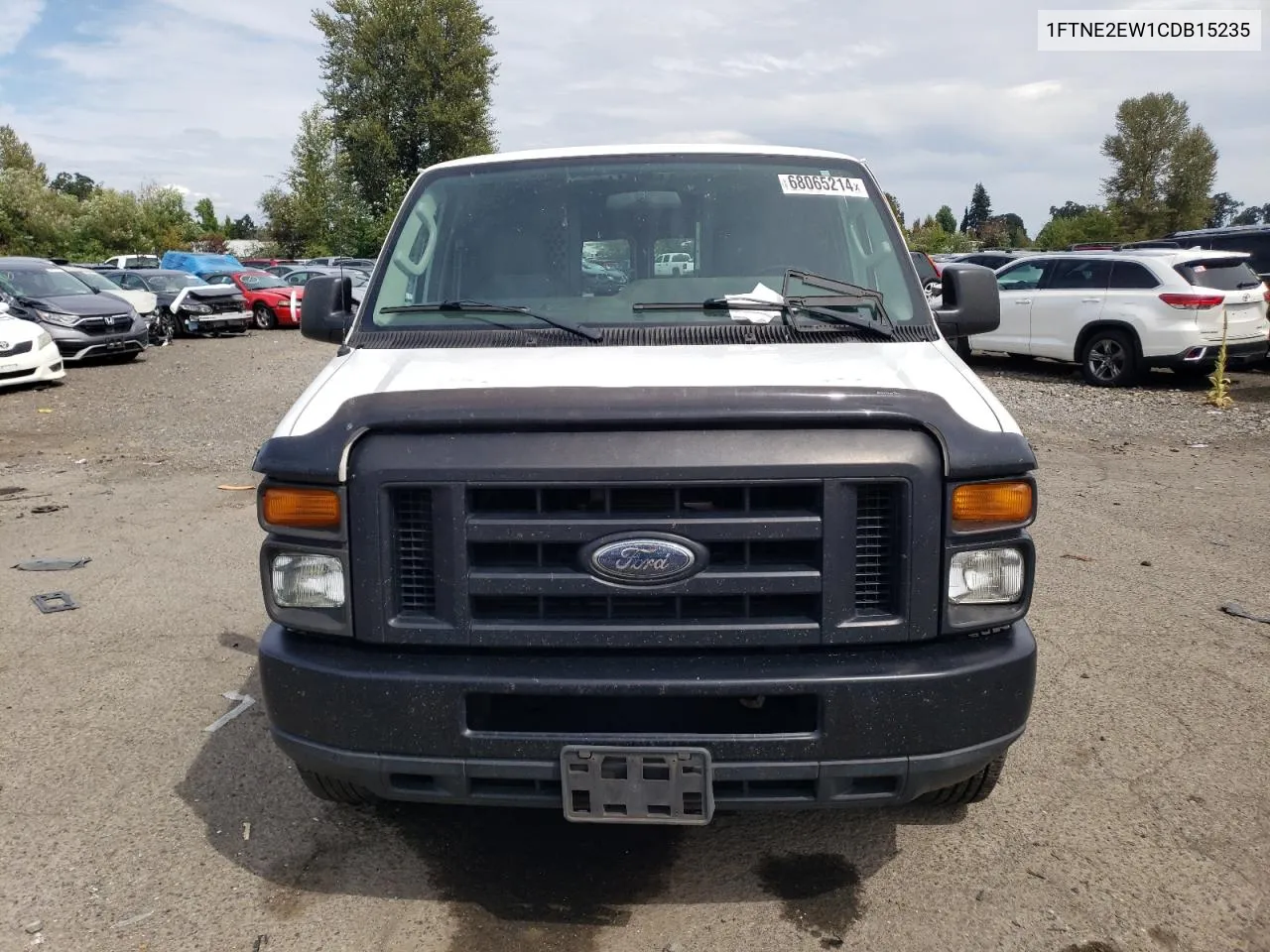 2012 Ford Econoline E250 Van VIN: 1FTNE2EW1CDB15235 Lot: 68065214