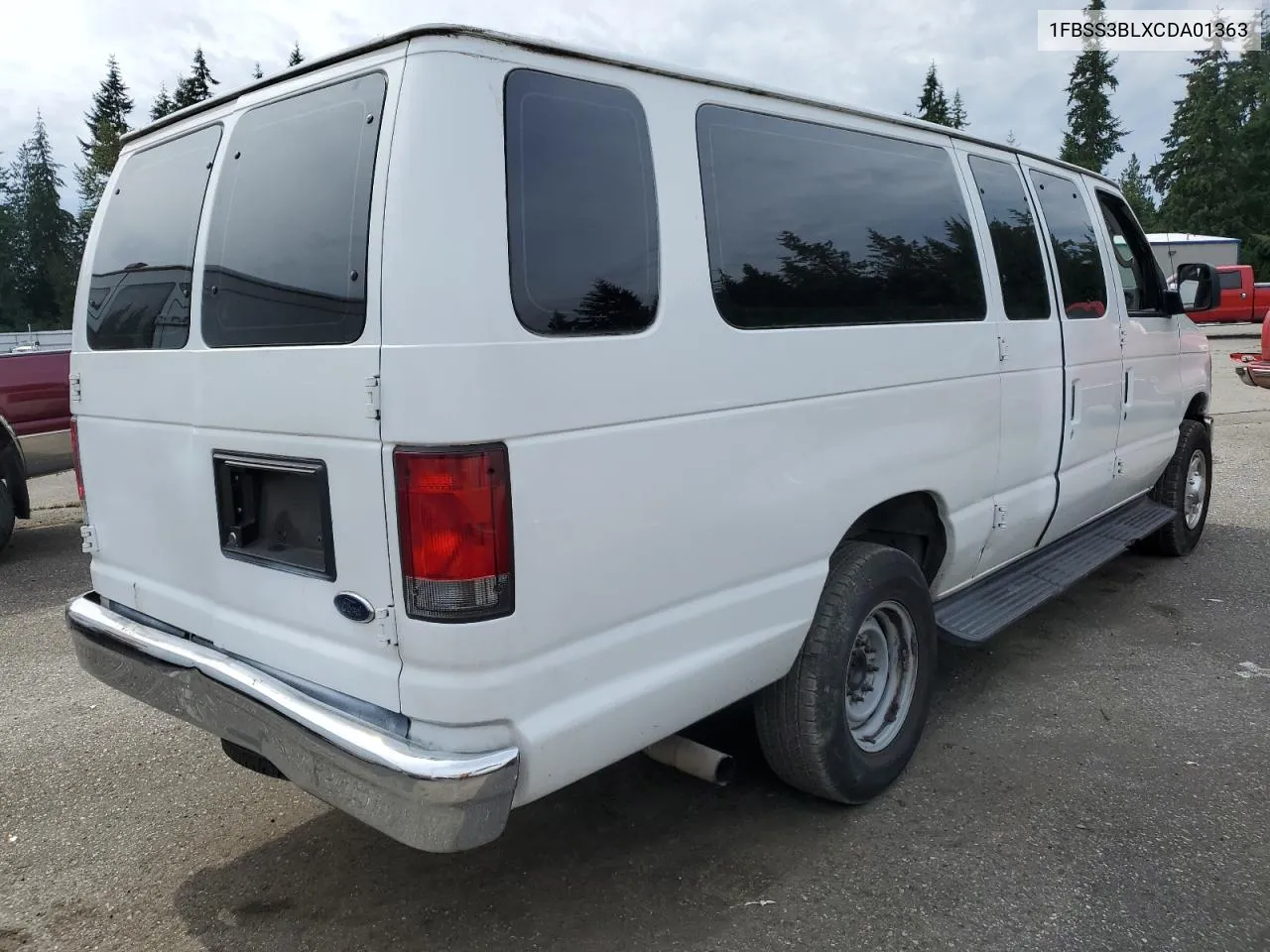 1FBSS3BLXCDA01363 2012 Ford Econoline E350 Super Duty Wagon