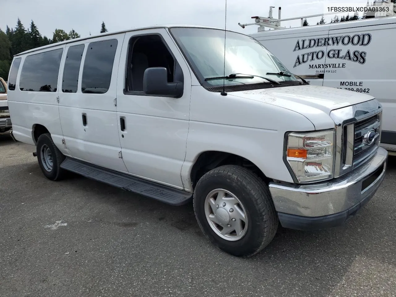 2012 Ford Econoline E350 Super Duty Wagon VIN: 1FBSS3BLXCDA01363 Lot: 68358324