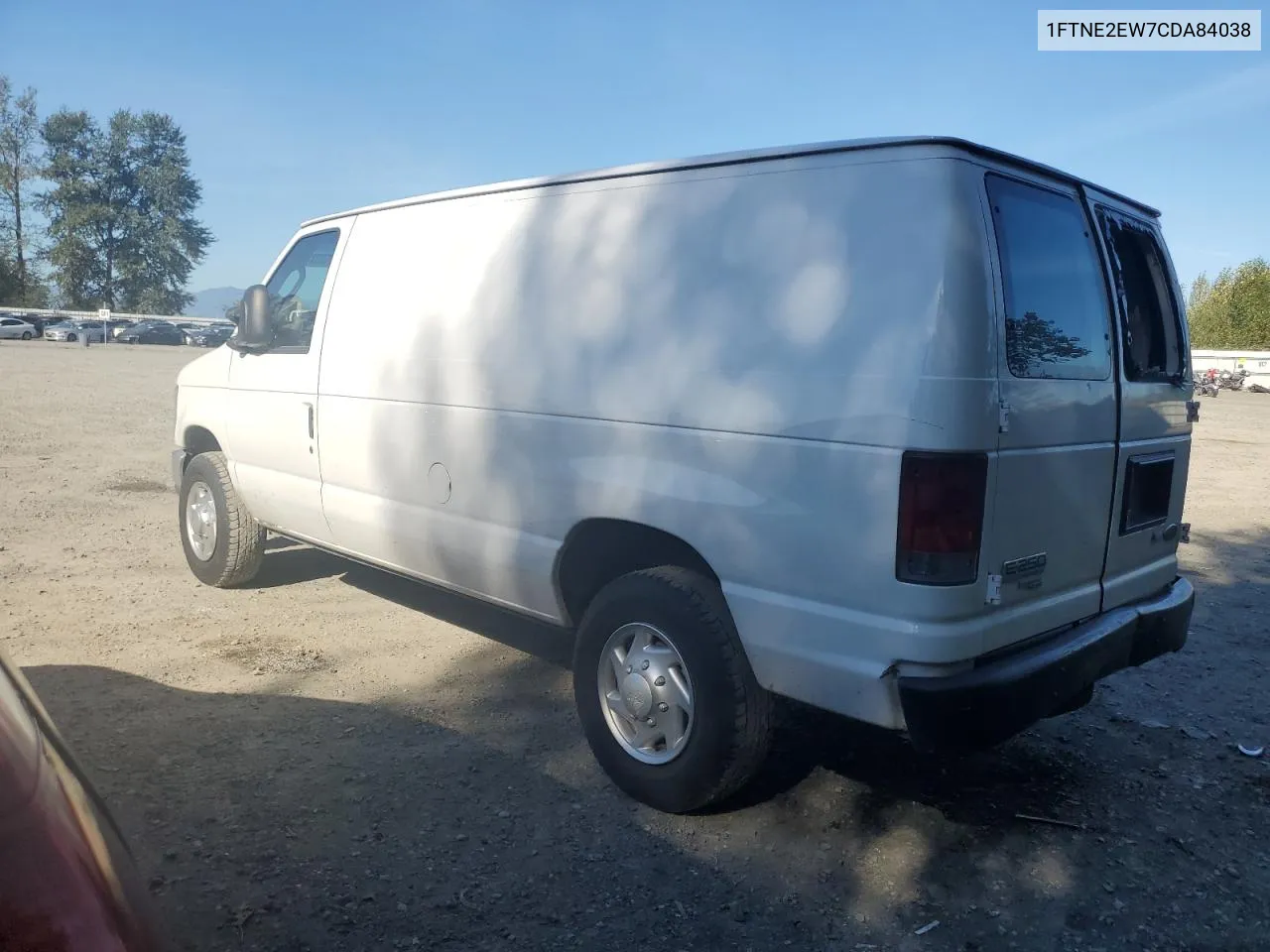 2012 Ford Econoline E250 Van VIN: 1FTNE2EW7CDA84038 Lot: 69345484