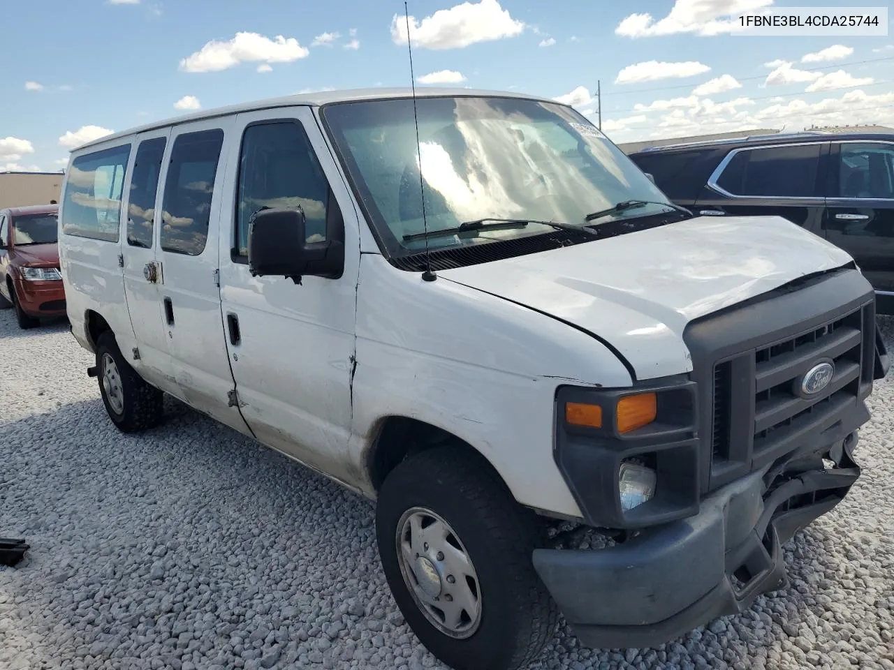 2012 Ford Econoline E350 Super Duty Wagon VIN: 1FBNE3BL4CDA25744 Lot: 69475334