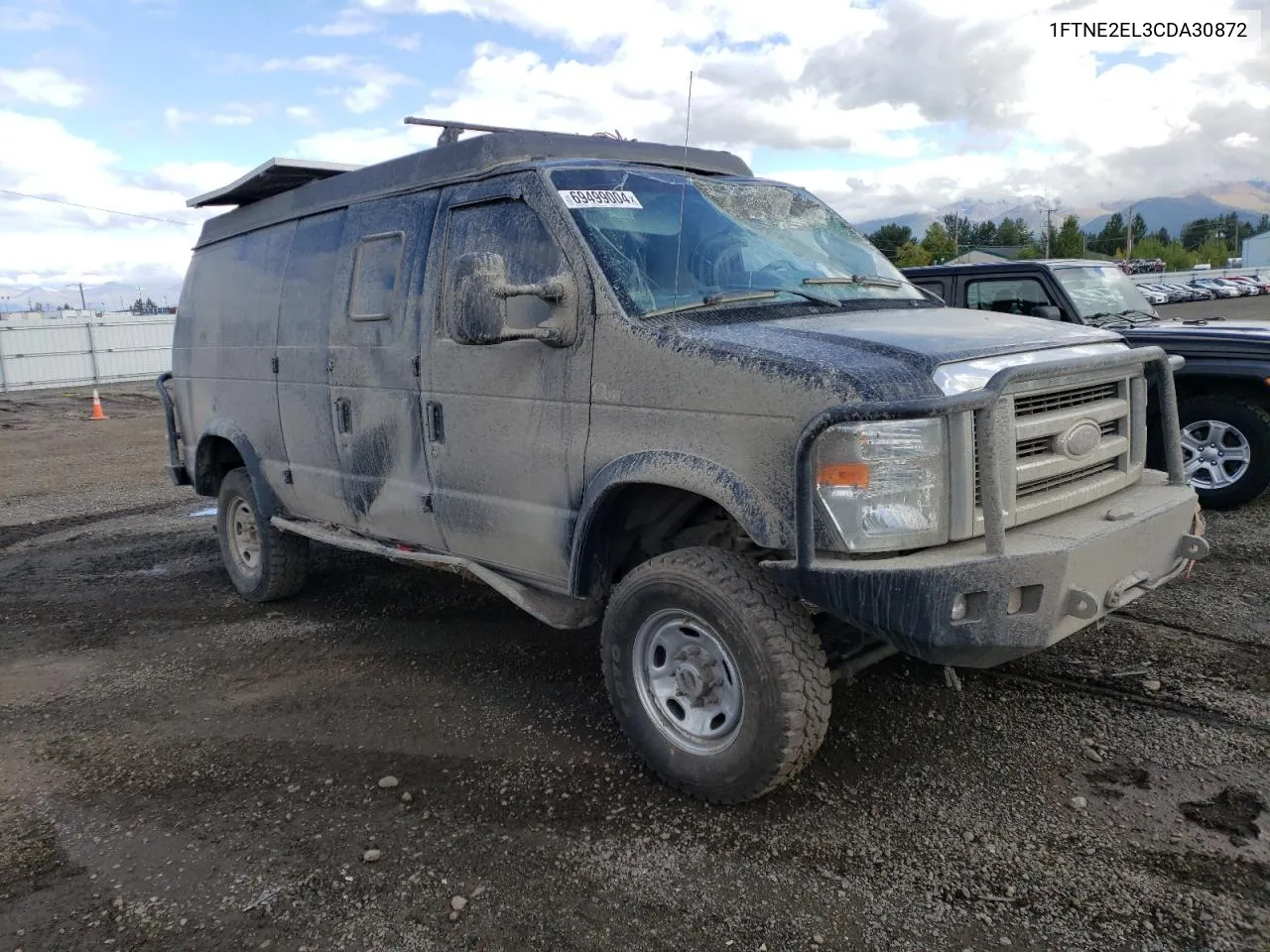 2012 Ford Econoline E250 Van VIN: 1FTNE2EL3CDA30872 Lot: 69499004