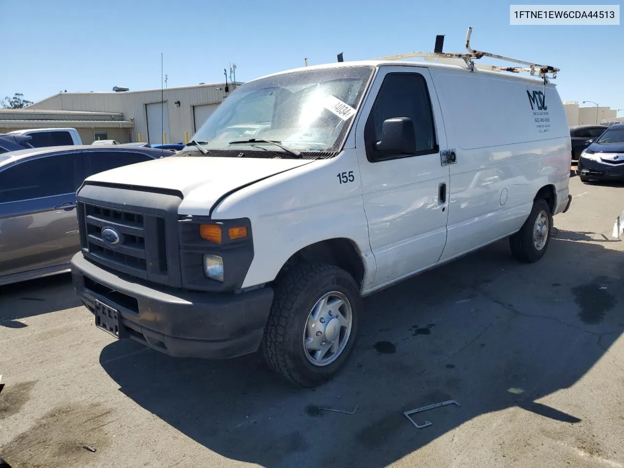 2012 Ford Econoline E150 Van VIN: 1FTNE1EW6CDA44513 Lot: 70484034