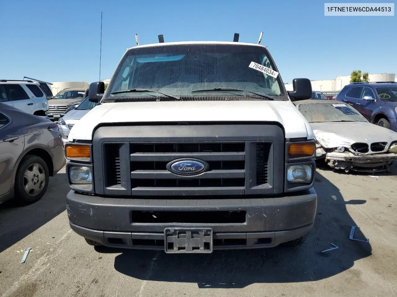 2012 Ford Econoline E150 Van VIN: 1FTNE1EW6CDA44513 Lot: 70484034