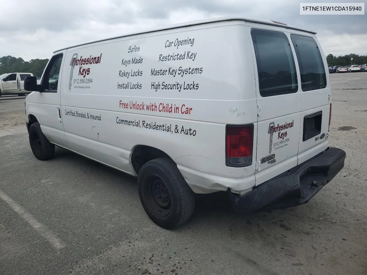 1FTNE1EW1CDA15940 2012 Ford Econoline E150 Van