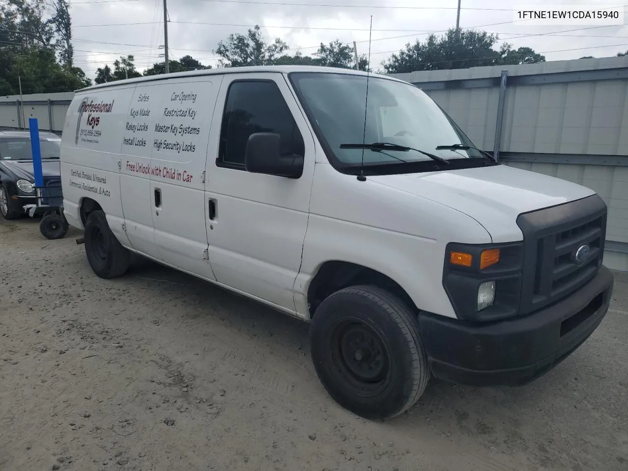 2012 Ford Econoline E150 Van VIN: 1FTNE1EW1CDA15940 Lot: 70845594