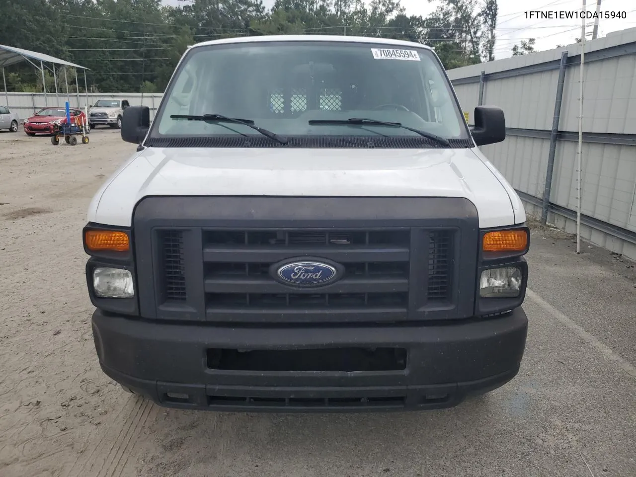 2012 Ford Econoline E150 Van VIN: 1FTNE1EW1CDA15940 Lot: 70845594